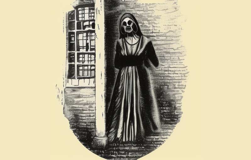 The ghost of Edna Bagby is said to appear on the grounds of the historic lighthouse on Edna Bagby Island, in San Juan County, Washington.